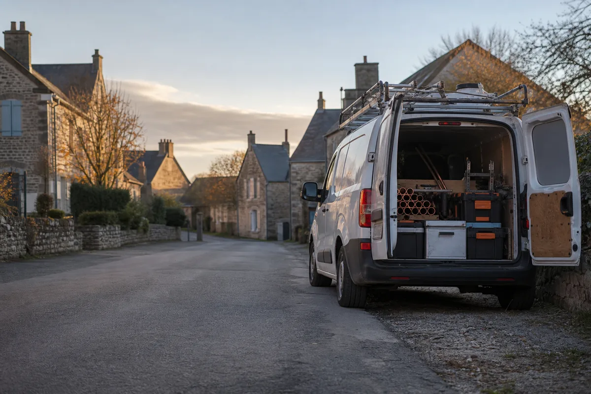 Dépannage plomberie en zone rurale : hameaux et communes isolées
